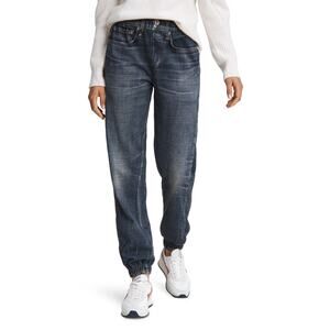 Rag & Bone Miramar Faux Jeans Knit Jogger Pant - M Merest
